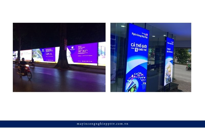 Mẫu hộp đèn bạt 3M dài